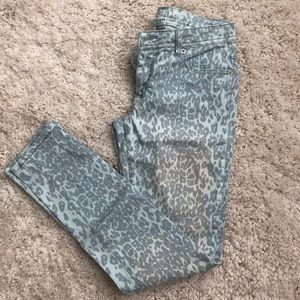 Leopard Print Jeans